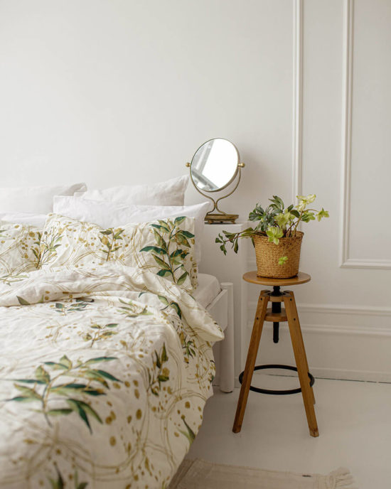 Botanical linen bedding set Botanical linen bedding set